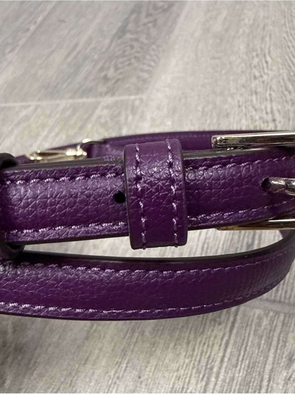 Kate Spade Leather Purse Strap Purple inch Thin Replacement